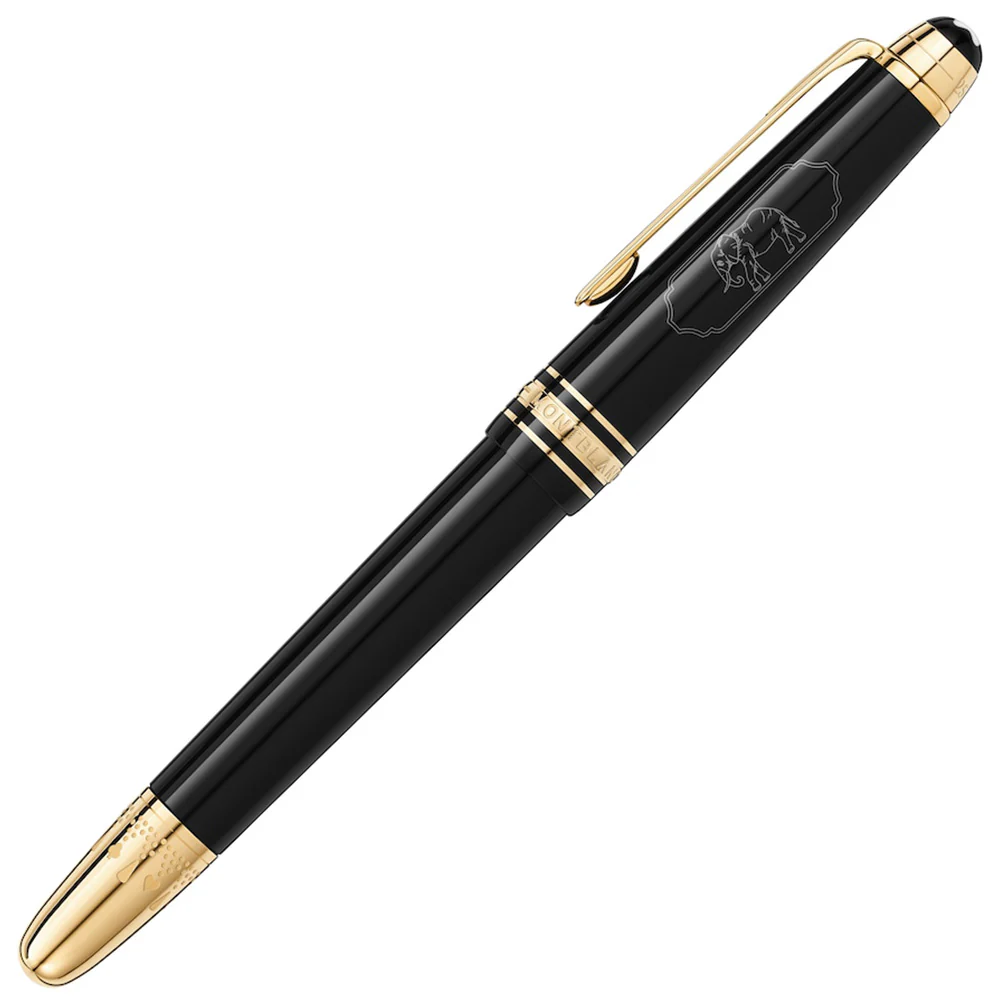 Montblanc Meisterstuck Classique Fountain Pen Around the World in 80 Days 2023 Medium - Image 3