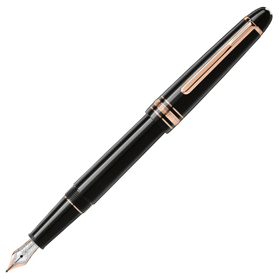Montblanc Meisterstuck Classique Fountain Pen Rose Gold Trim