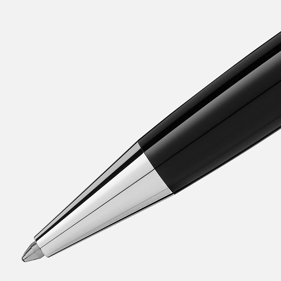 Montblanc Meisterstuck Doue Classique Ballpoint Pen Geometry Platinum - Image 2