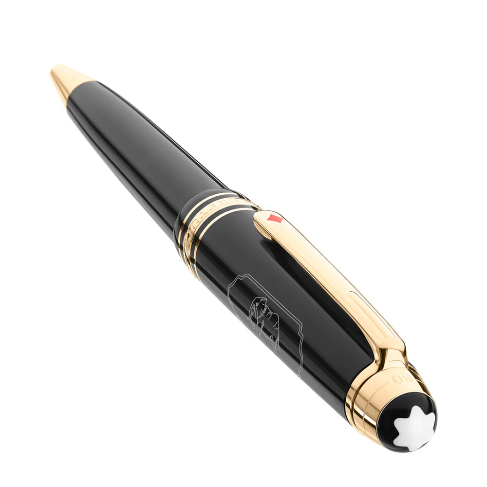 Montblanc Meisterstuck Midsize Ballpoint Pen Around the World in 80 Days 2023 - Image 3