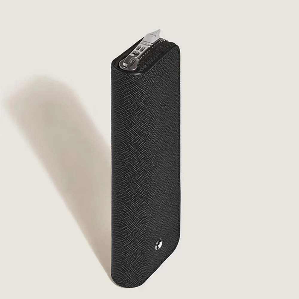 Montblanc Sartorial 1 Pen Zipped Pouch Black - Image 5