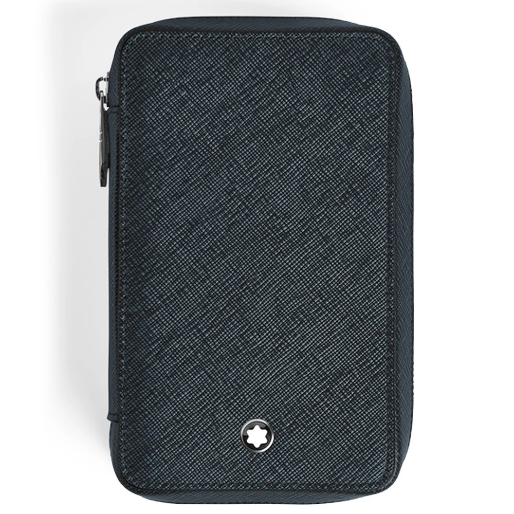 Montblanc Sartorial 8 Pen Pouch Tweed Blue