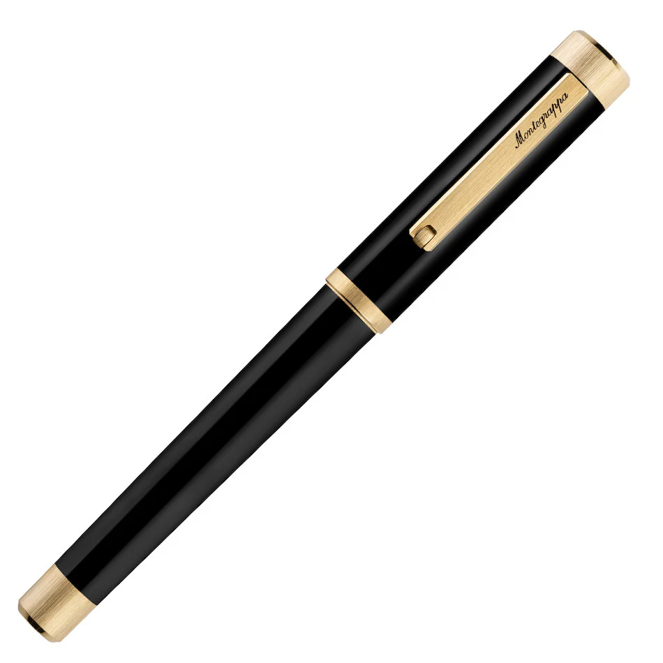 Montegrappa Zero Fountain Pen Yellow Gold 14ct Gold Nib - Image 2