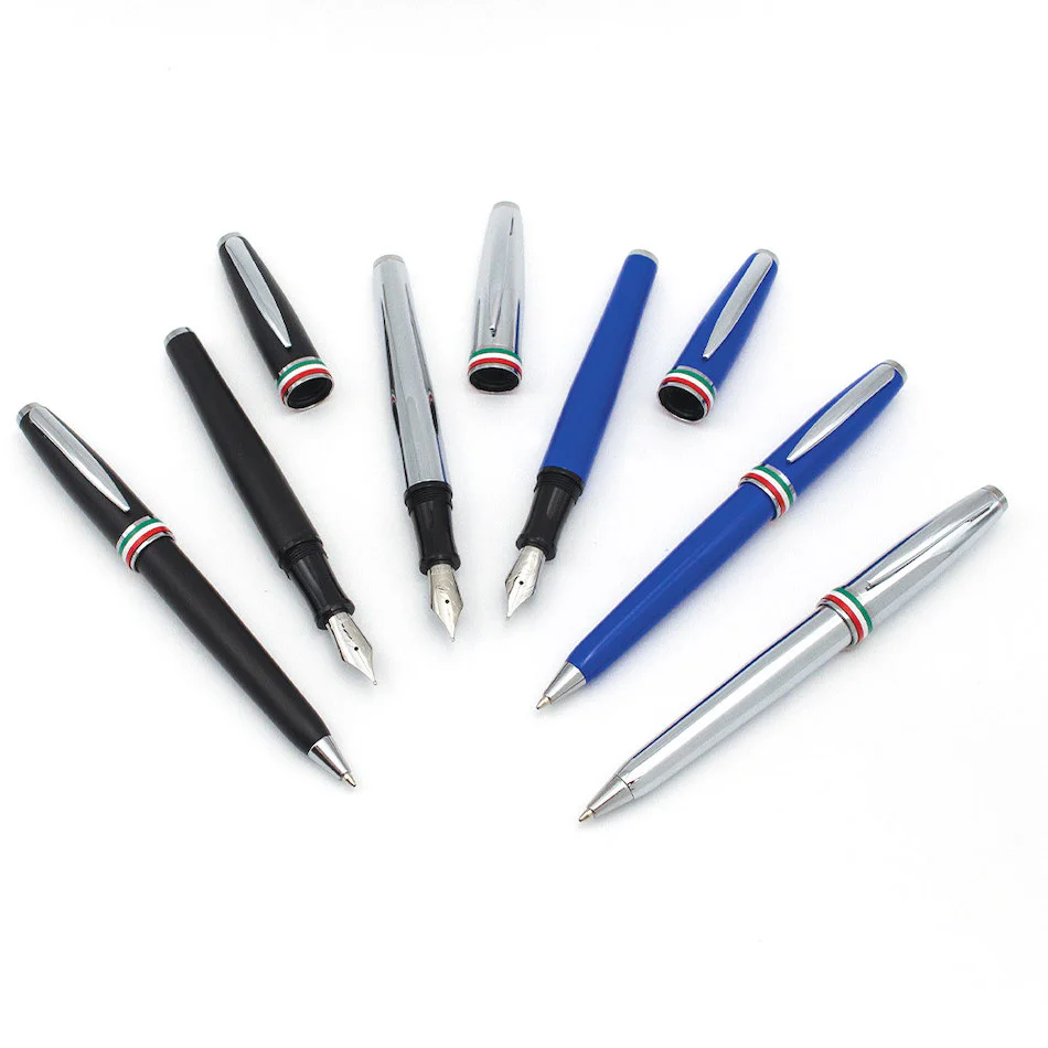 Monteverde Aldo Domani Italia Ballpoint Pen Matte Black - Image 2