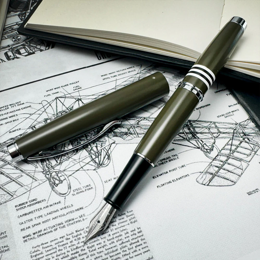Monteverde Dakota Fountain Pen Military Green - Image 3