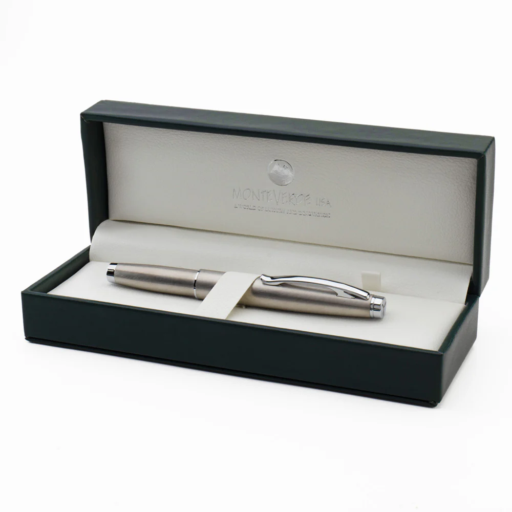 Monteverde Dakota Fountain Pen Stainless Steel - Image 5