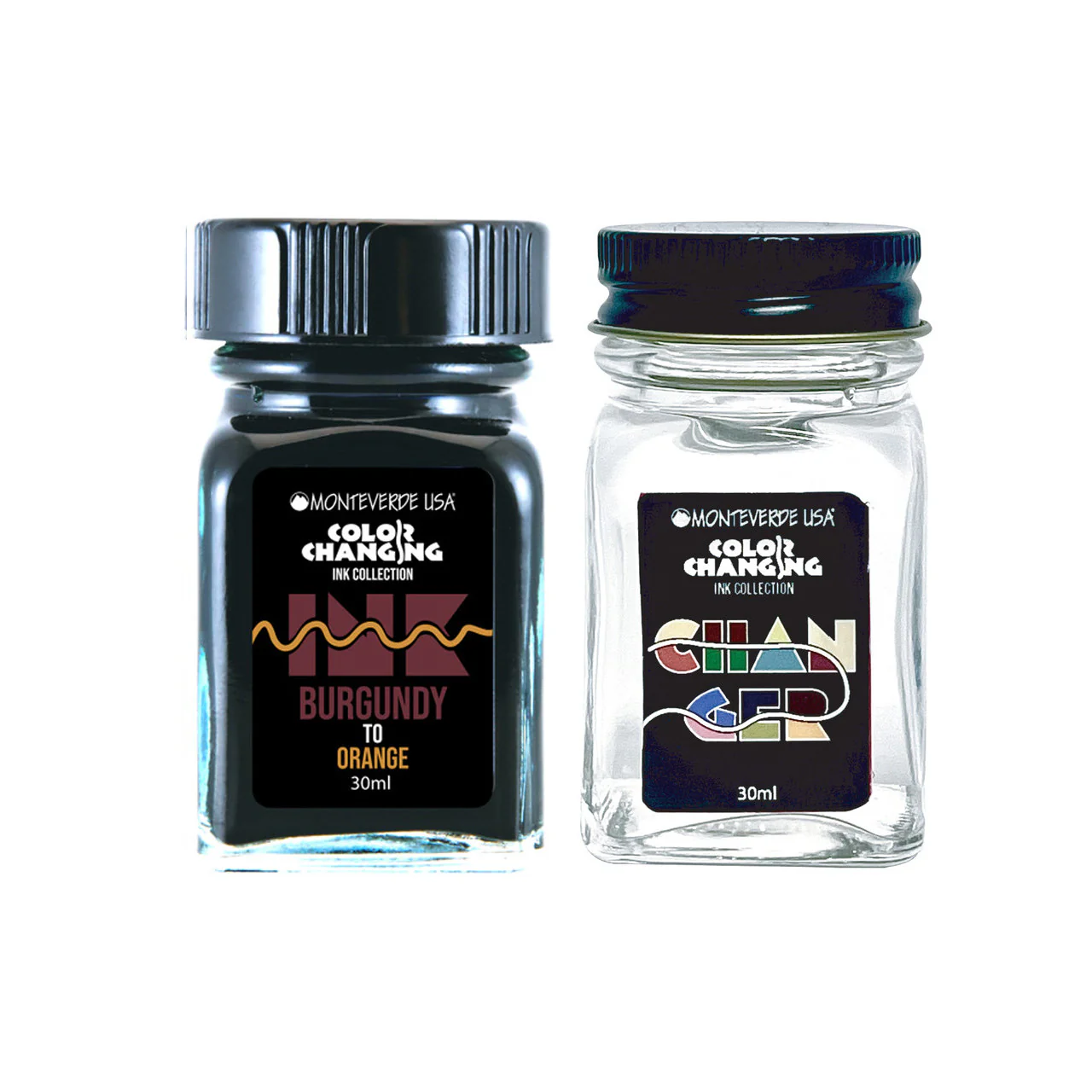 Monteverde Ink Bottle Colour Changing Ink 30ml & Changer Set - Image 4