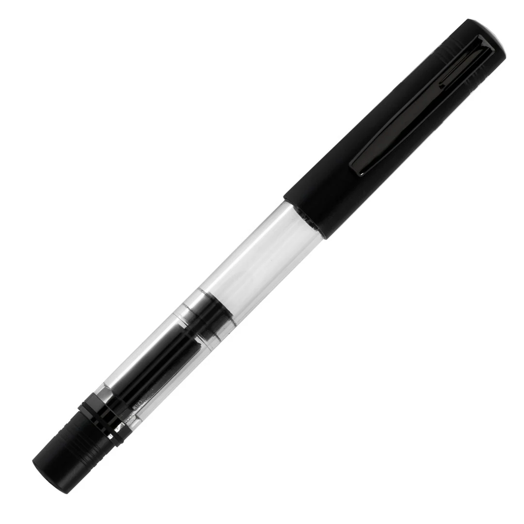 Monteverde MP1 Piston Filling Fountain Pen Black Noir - Image 3