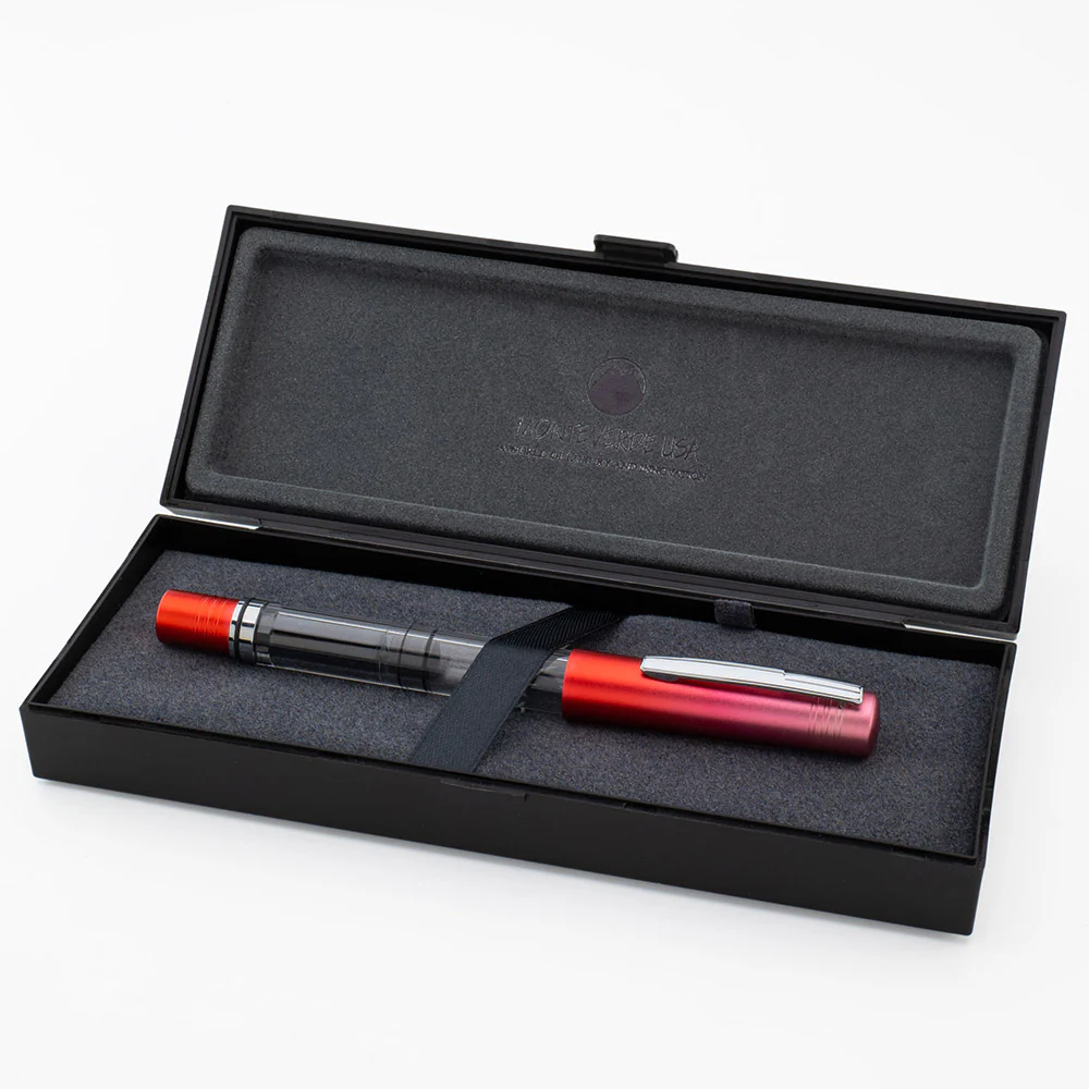 Monteverde MP1 Piston Filling Fountain Pen Limited Edition Strawberry Dreams - Image 4