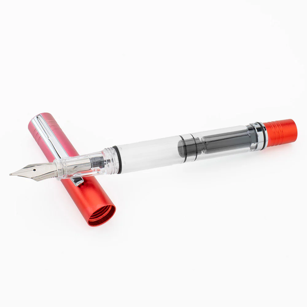 Monteverde MP1 Piston Filling Fountain Pen Limited Edition Strawberry Dreams - Image 5