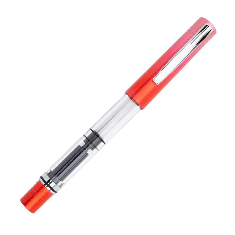 Monteverde MP1 Piston Filling Fountain Pen Limited Edition Strawberry Dreams - Image 6