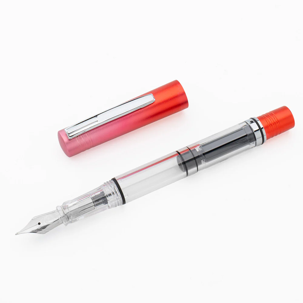 Monteverde MP1 Piston Filling Fountain Pen Limited Edition Strawberry Dreams - Image 7