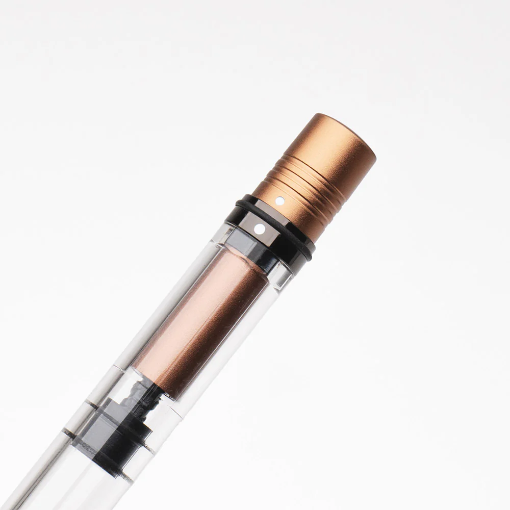 Monteverde MP1 Piston Filling Fountain Pen Mocha Mousse - Image 6