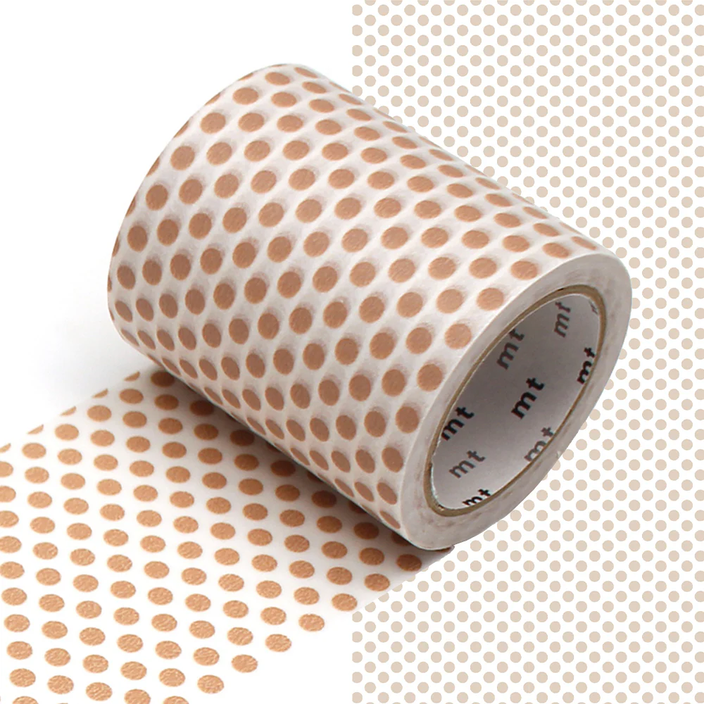 mt Washi Masking Tape - 50mm x 7m - Dot Milk Tea
