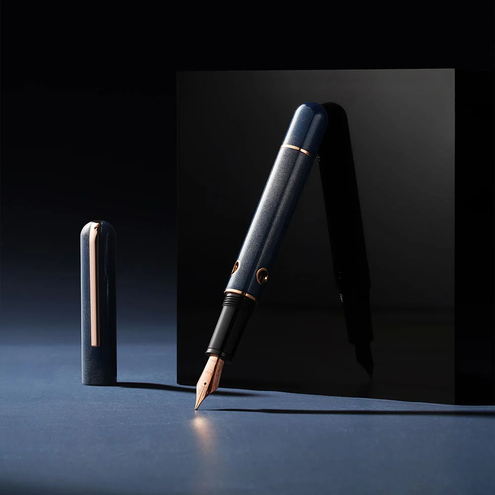 Nahvalur 365 Anniversary Roiro Urushi Lacquer Piston Filling Fountain Pen Lapis - Image 2