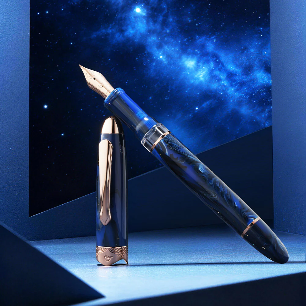 Nahvalur Horizon Fountain Pen Nebula - Image 3