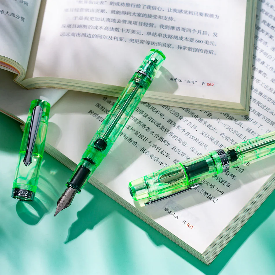 Nahvalur Original Plus Fountain Pen Altifrons Green - Image 3