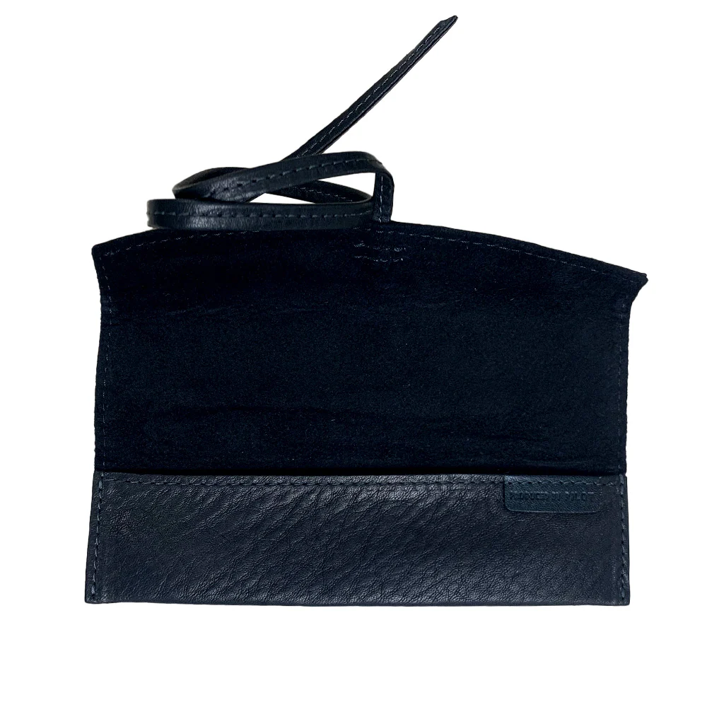 Namiki Leather Pen Case Laced Wrap Small - Image 2