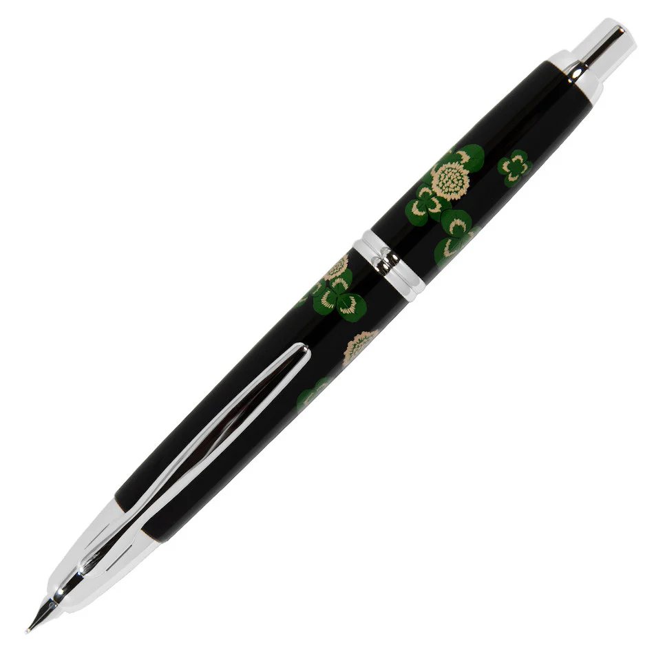 Namiki Raden White Clover Capless Fountain Pen