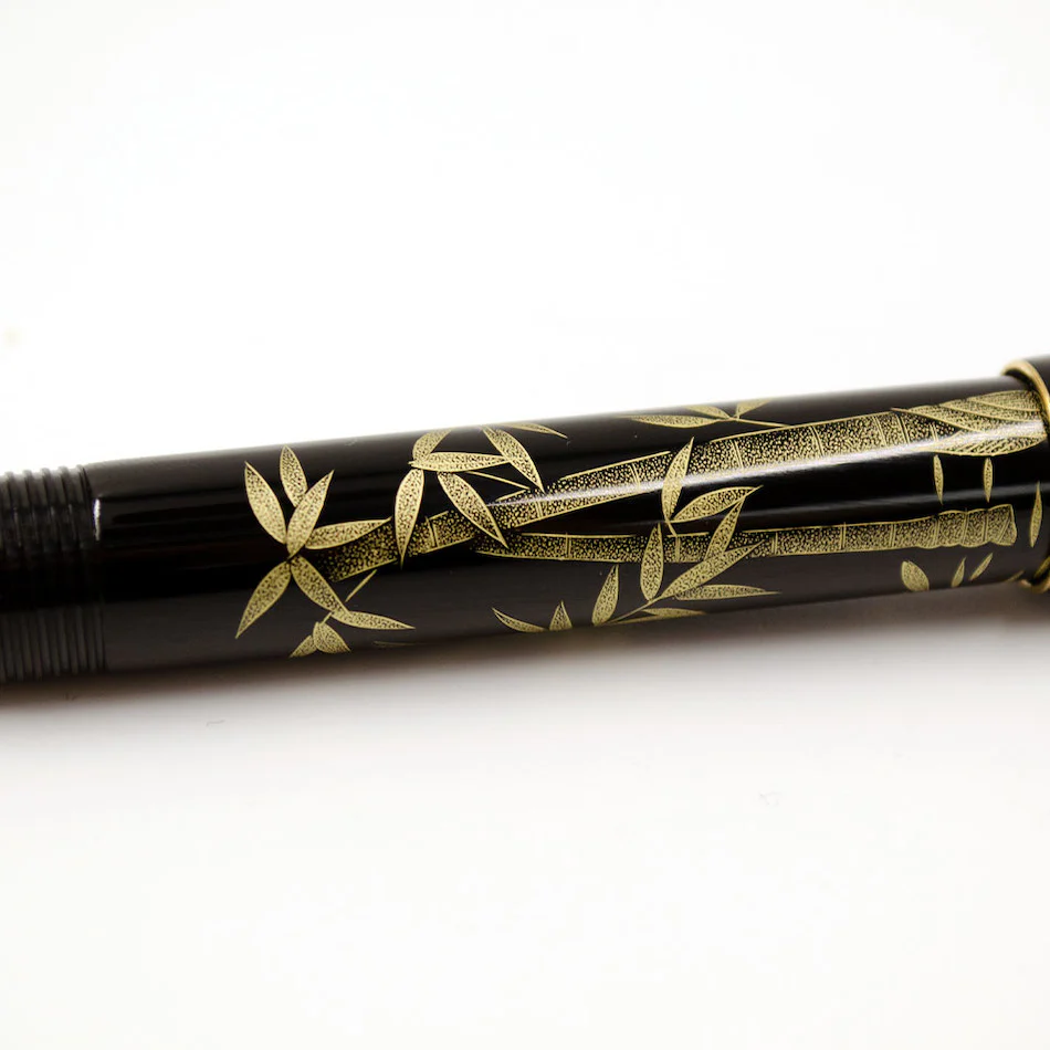 Namiki Raden Yukari Chinkin Bamboo and Sparrow Fountain Pen - Image 4