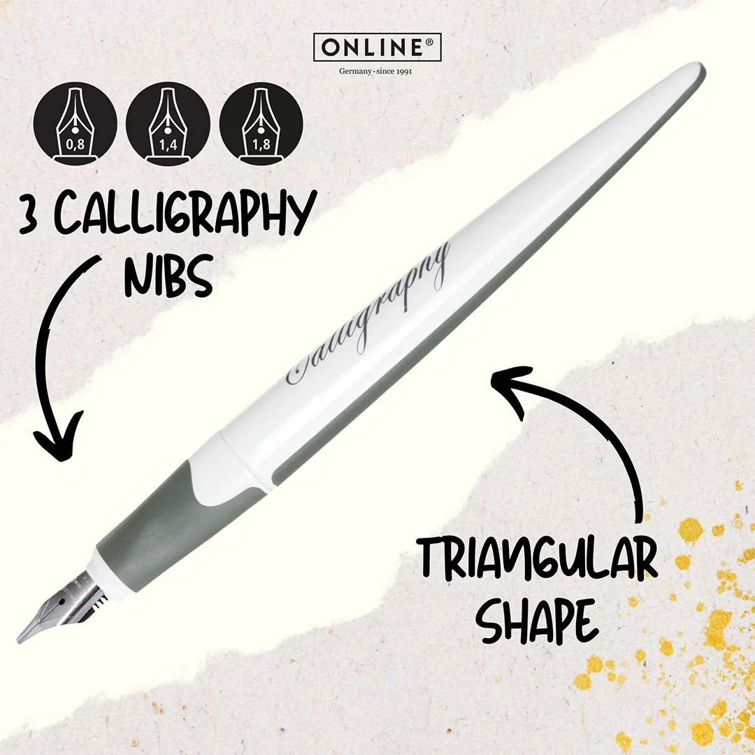 ONLINE Air Best Writer Calligraphy Gift Set White - Image 2