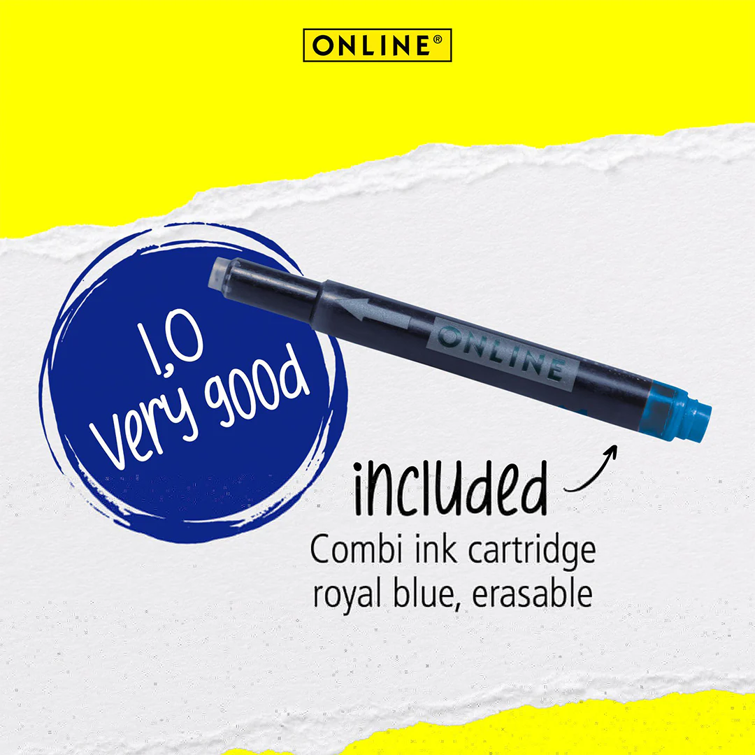 ONLINE AIR Blue Angel certificated fountain pen Blue n'Grey - Image 5