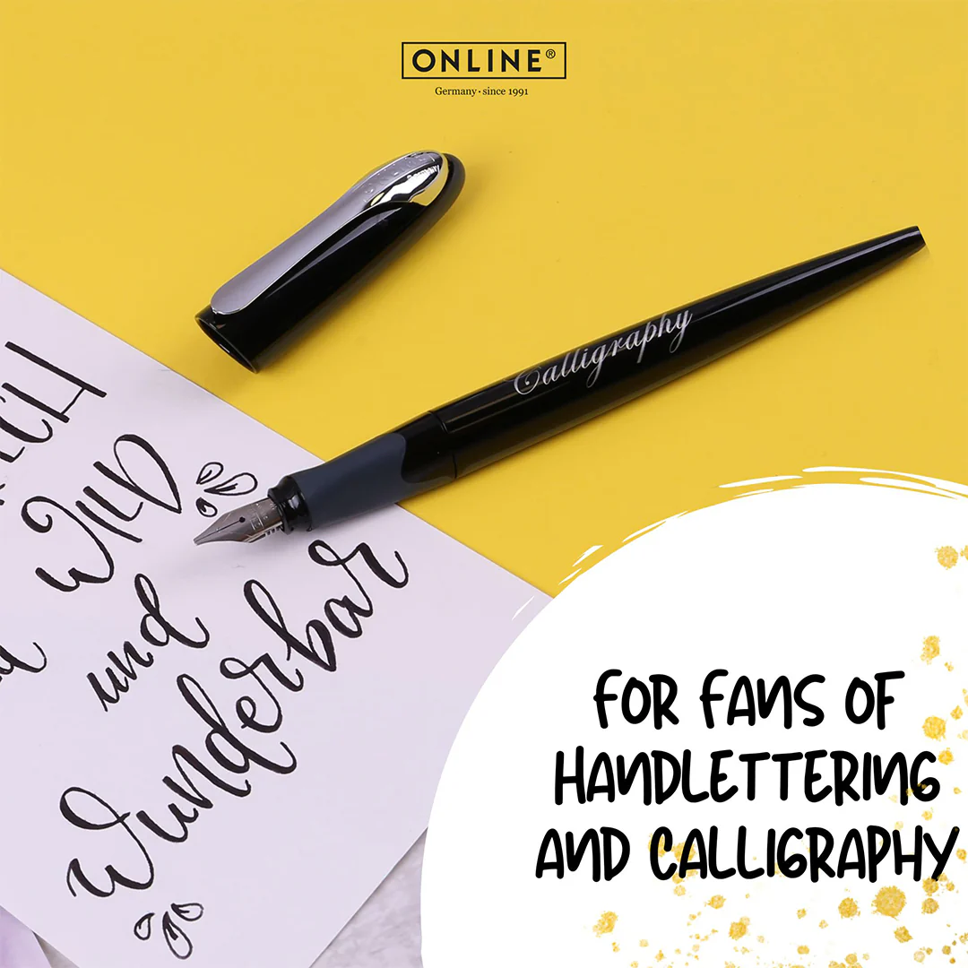 ONLINE Air Calligraphy fountain pen Black - Image 4