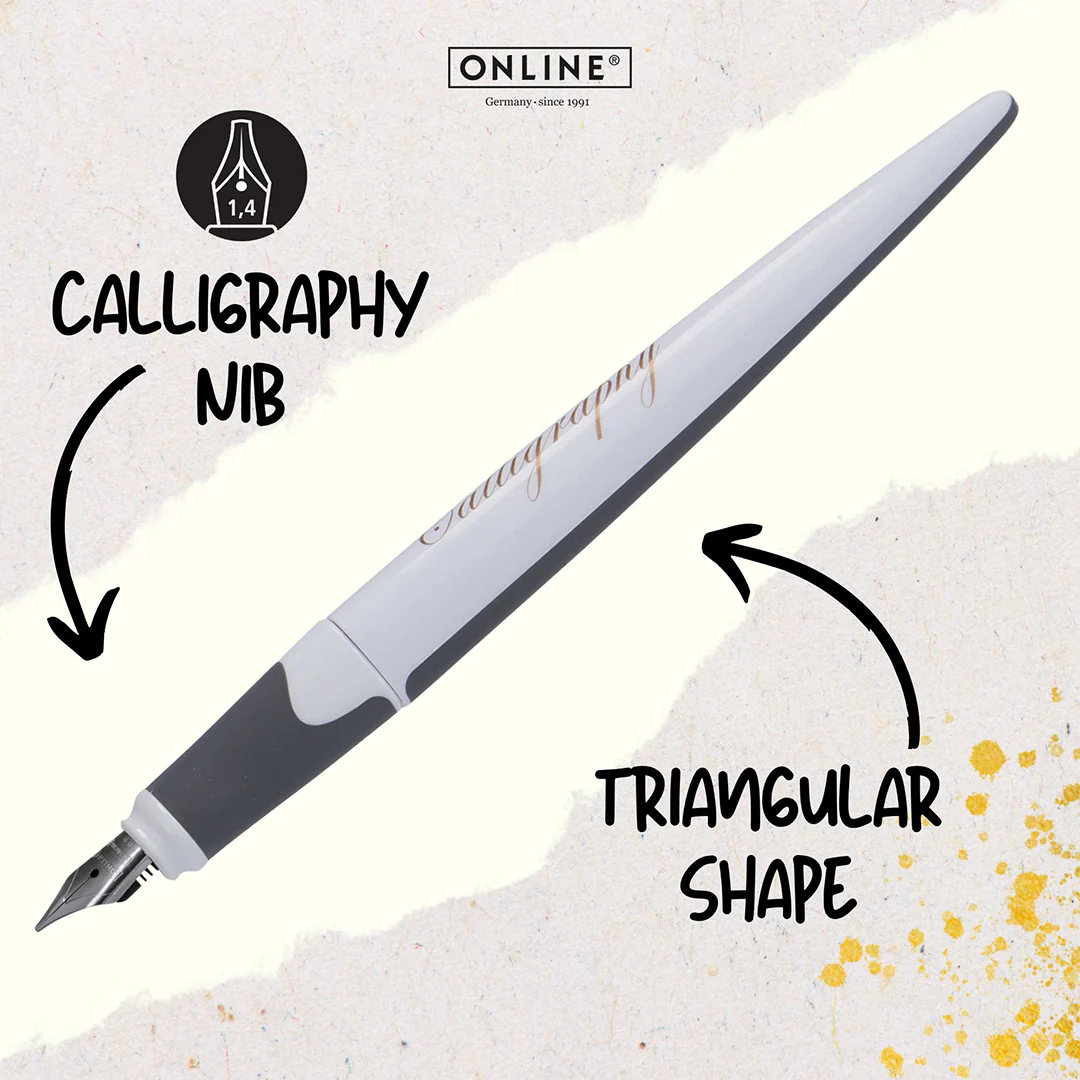 ONLINE Air Calligraphy fountain pen White - Image 2