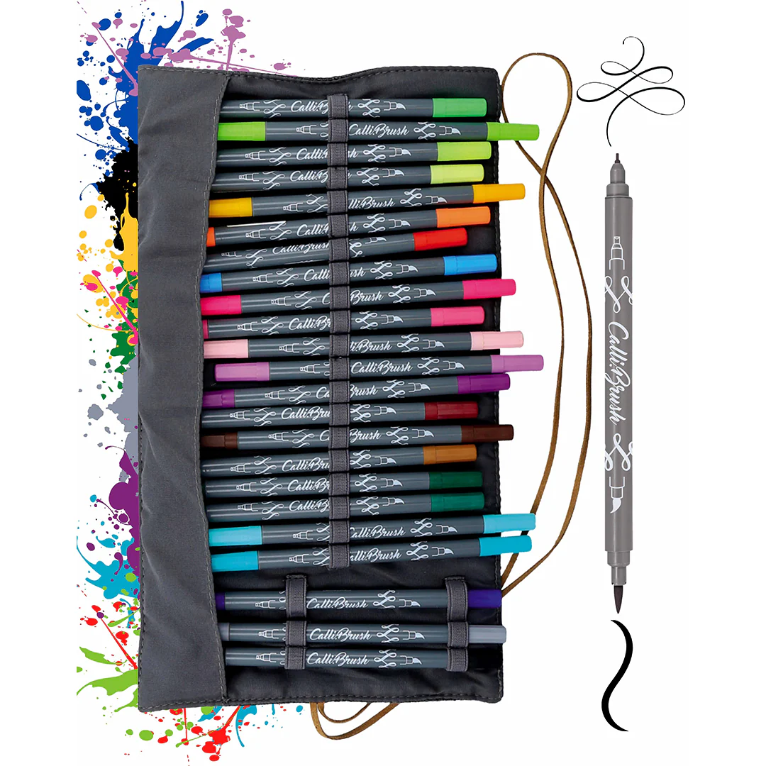 ONLINE Calligraphy Brush Gift Set of 24