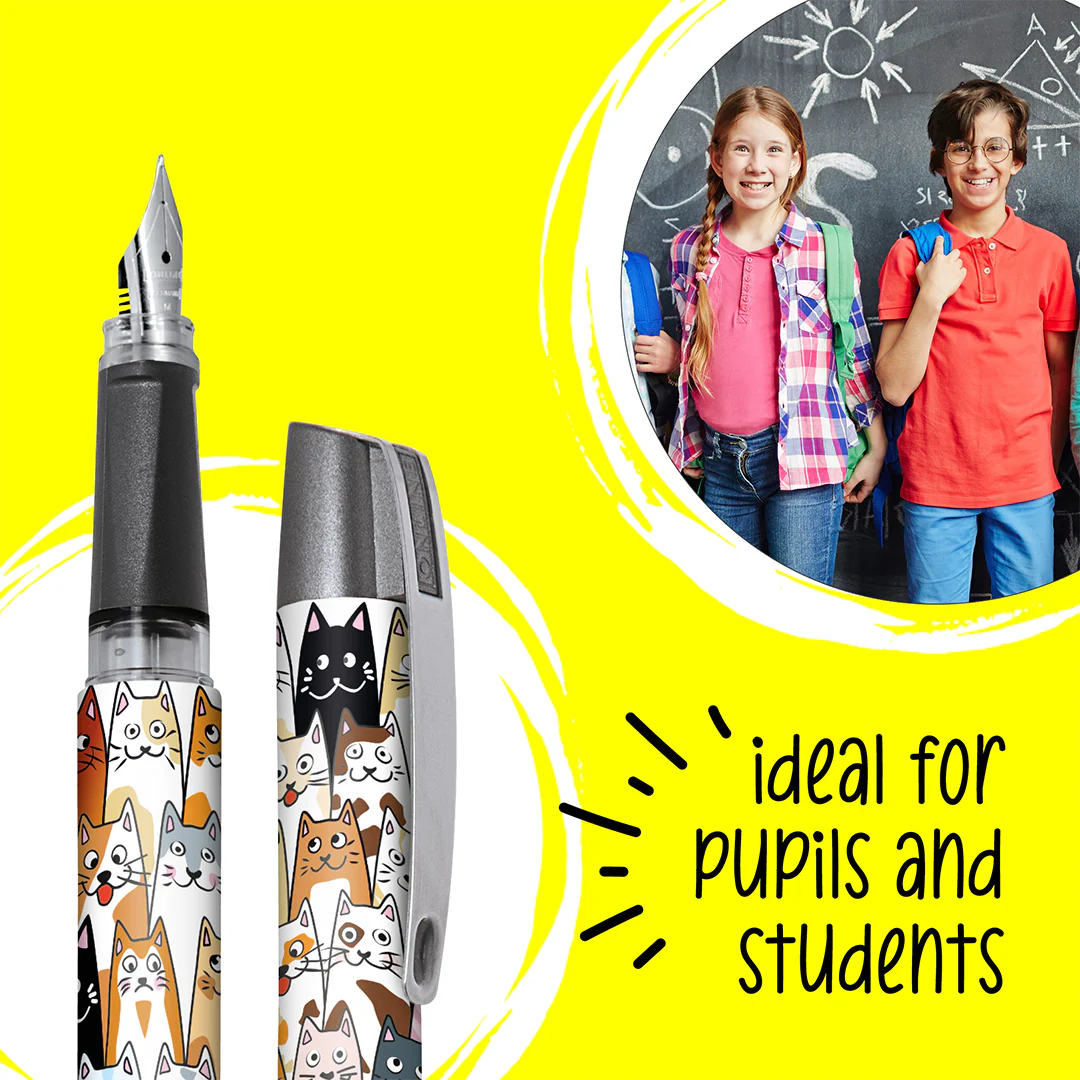 ONLINE Campus Fountain Pen Fluffy Cats - Image 4