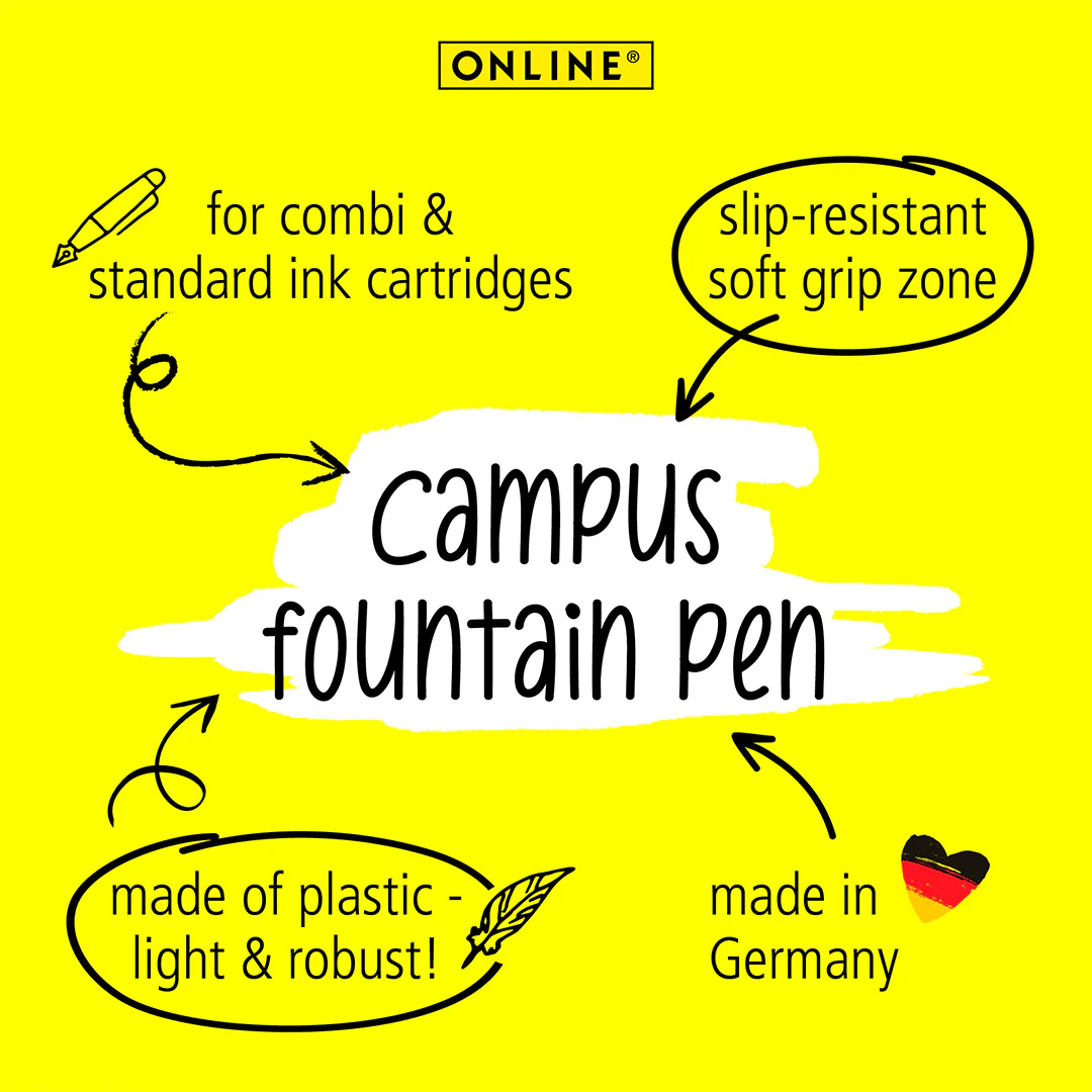 ONLINE Campus Fountain Pen Indian Dream - Image 3