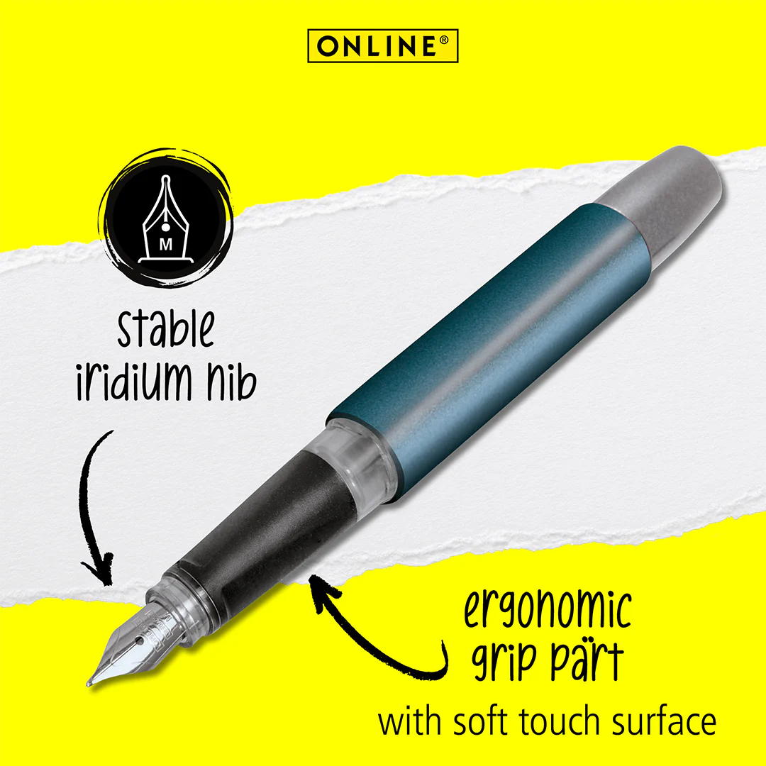 ONLINE Campus Fountain Pen Petrol - Image 2