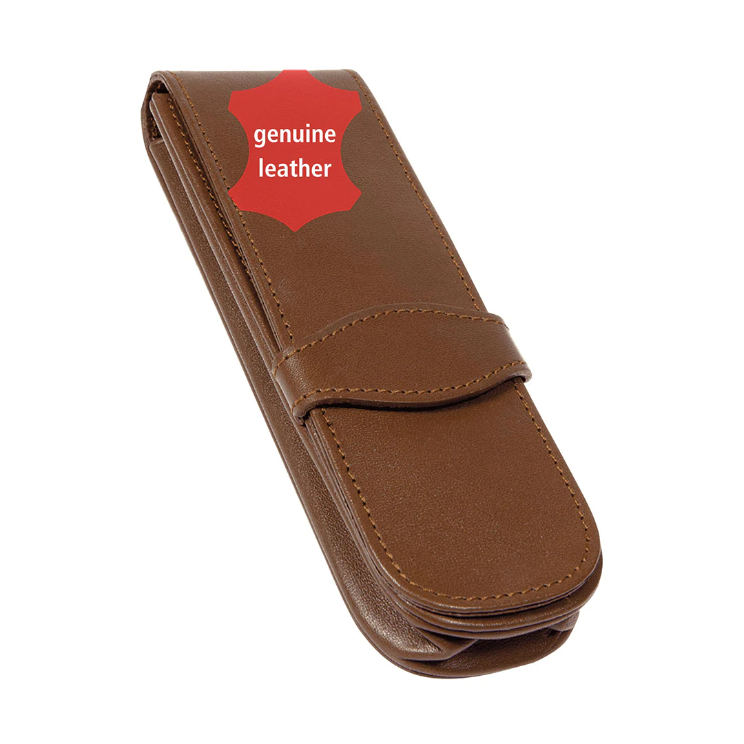 ONLINE Modern Leather 2-Pen Case - Image 2
