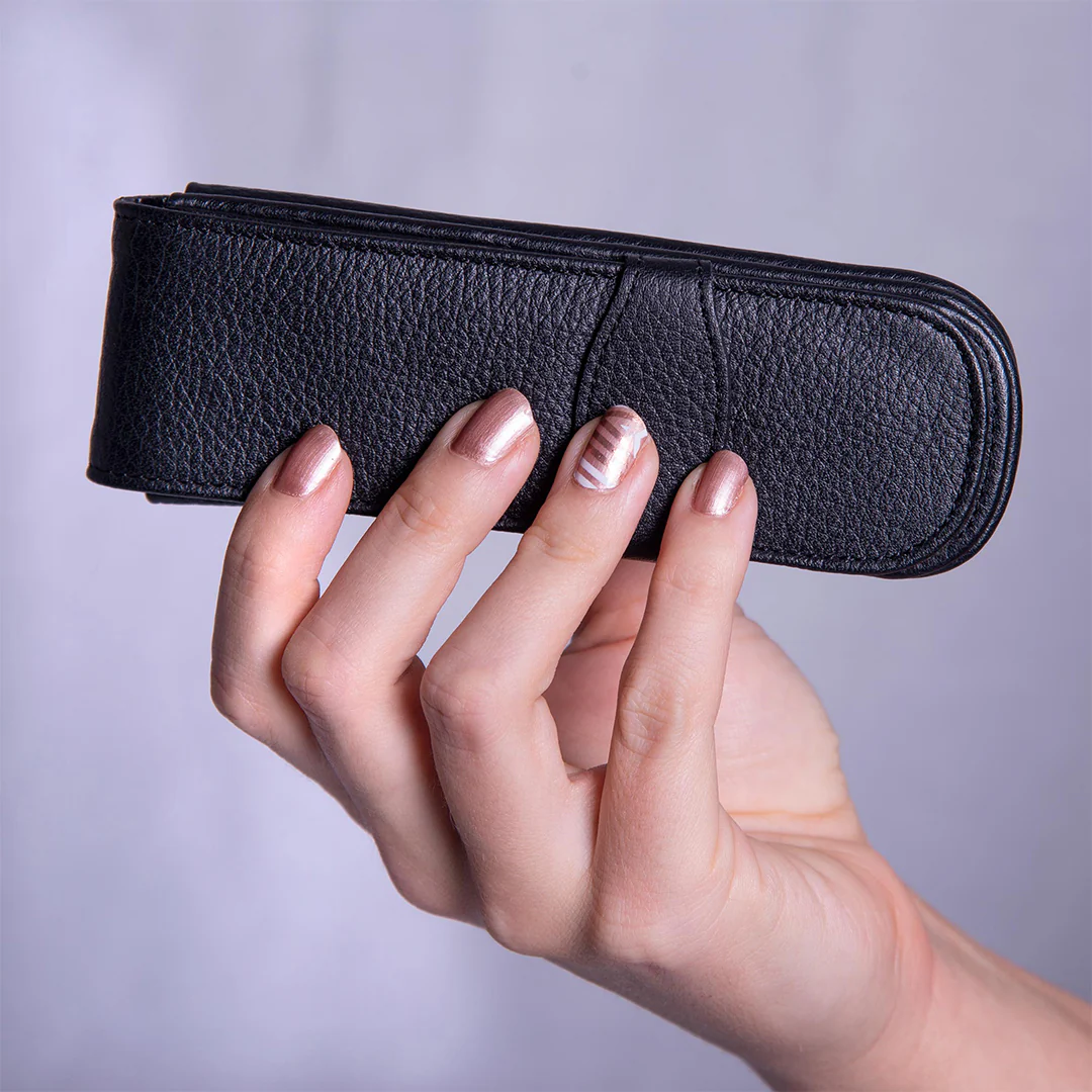 ONLINE Modern Leather 2-Pen Case - Image 6