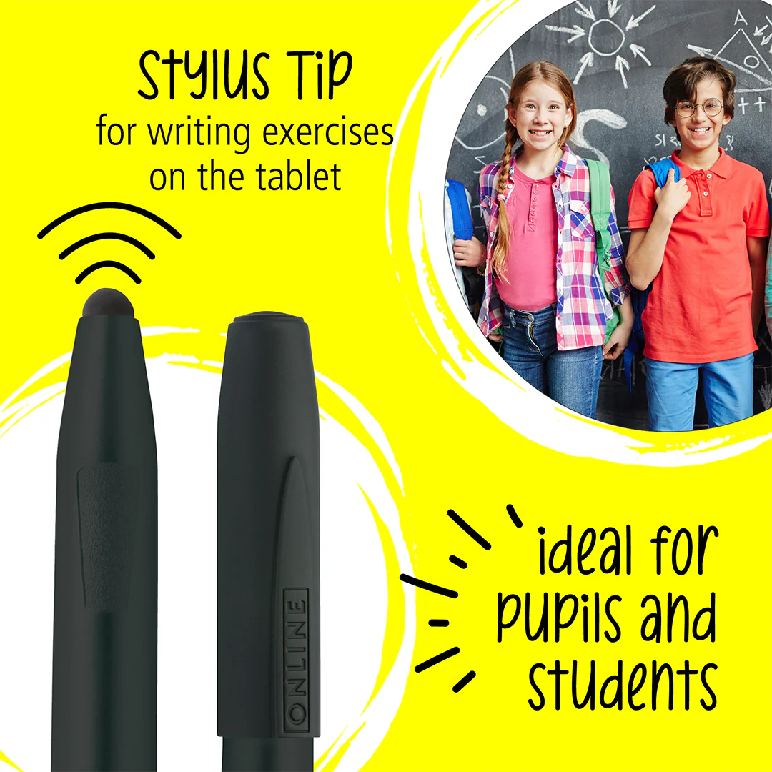 ONLINE Switch Expert Fountain Pen with Stylus Tip Black - Image 4