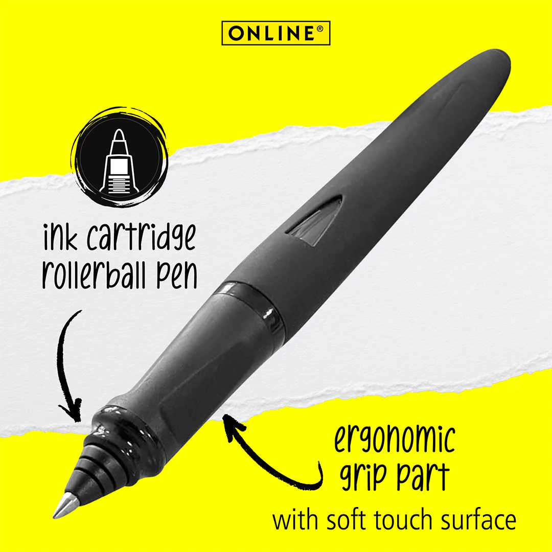 ONLINE Switch Expert Rollerball Pen with Stylus Tip Black - Image 2
