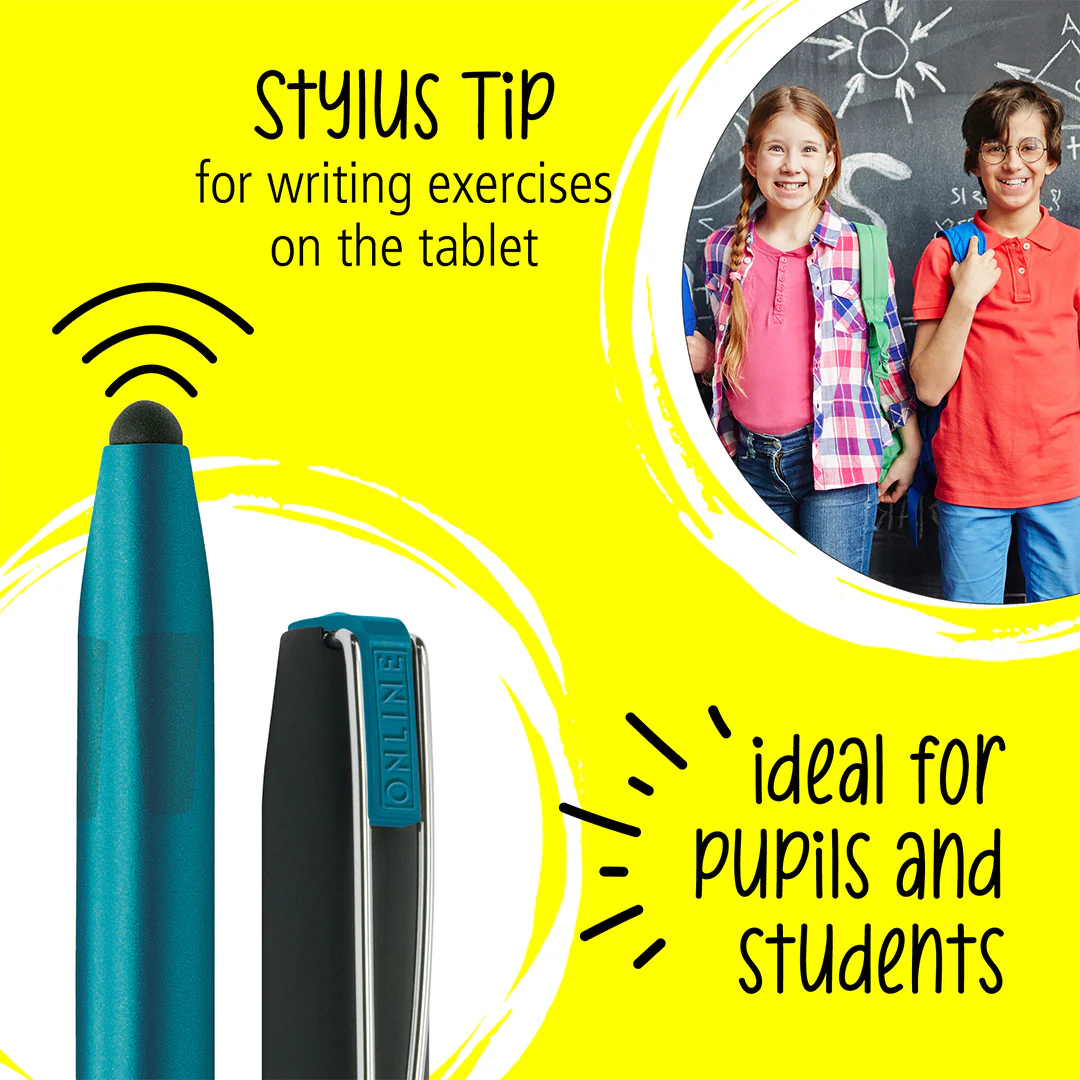 ONLINE Switch Plus Fountain Pen with Stylus Tip Petrol - Image 2