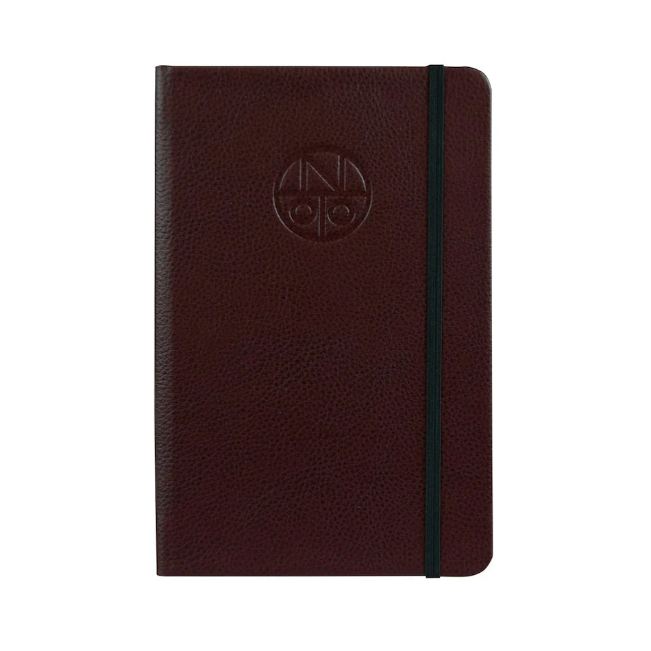 Onoto A5 Leather Notebook Burgundy