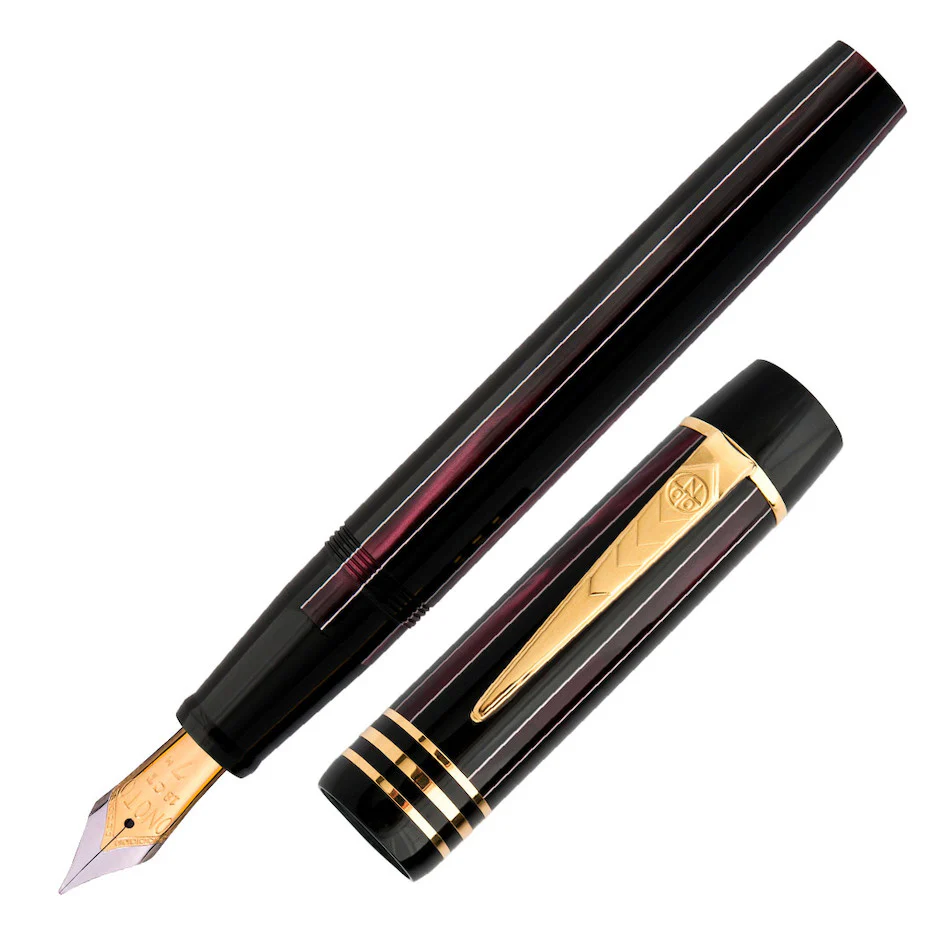 Onoto Charles Dickens 18ct Gold Nib Fountain Pen Chuzzlewit Limited Edition