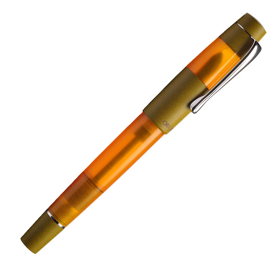 Opus 88 Koloro Eye Dropper Fountain Pen Orange - Image 2