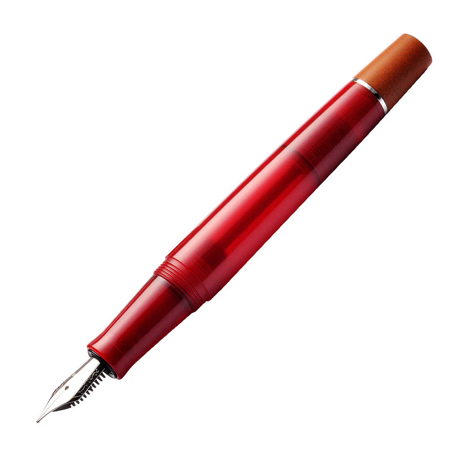 Opus 88 Koloro Eye Dropper Fountain Pen Red