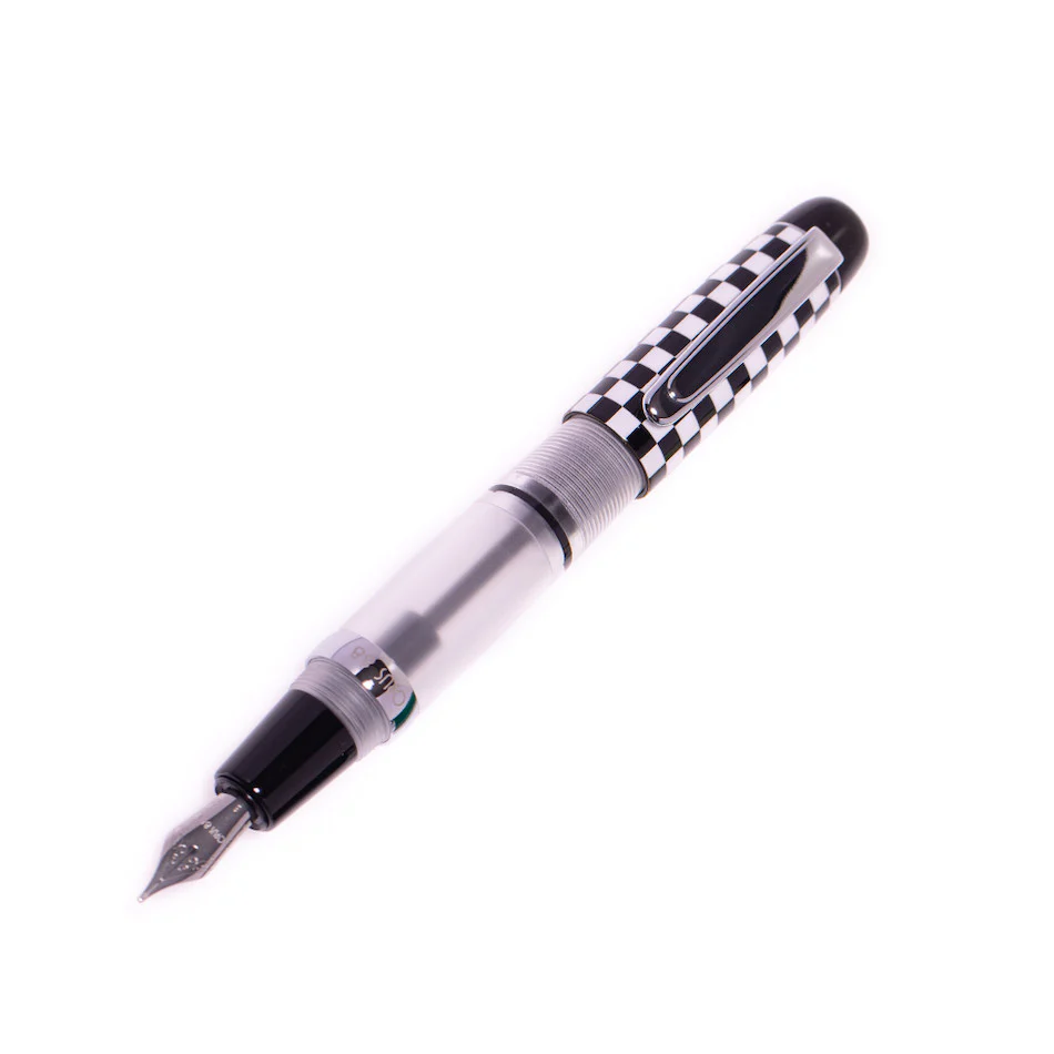 Opus 88 Mini Pocket Pen Fountain Pen Check
