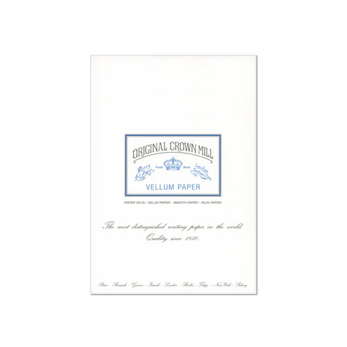 Original Crown Mill Vellum Writing Pad A4 - Image 2