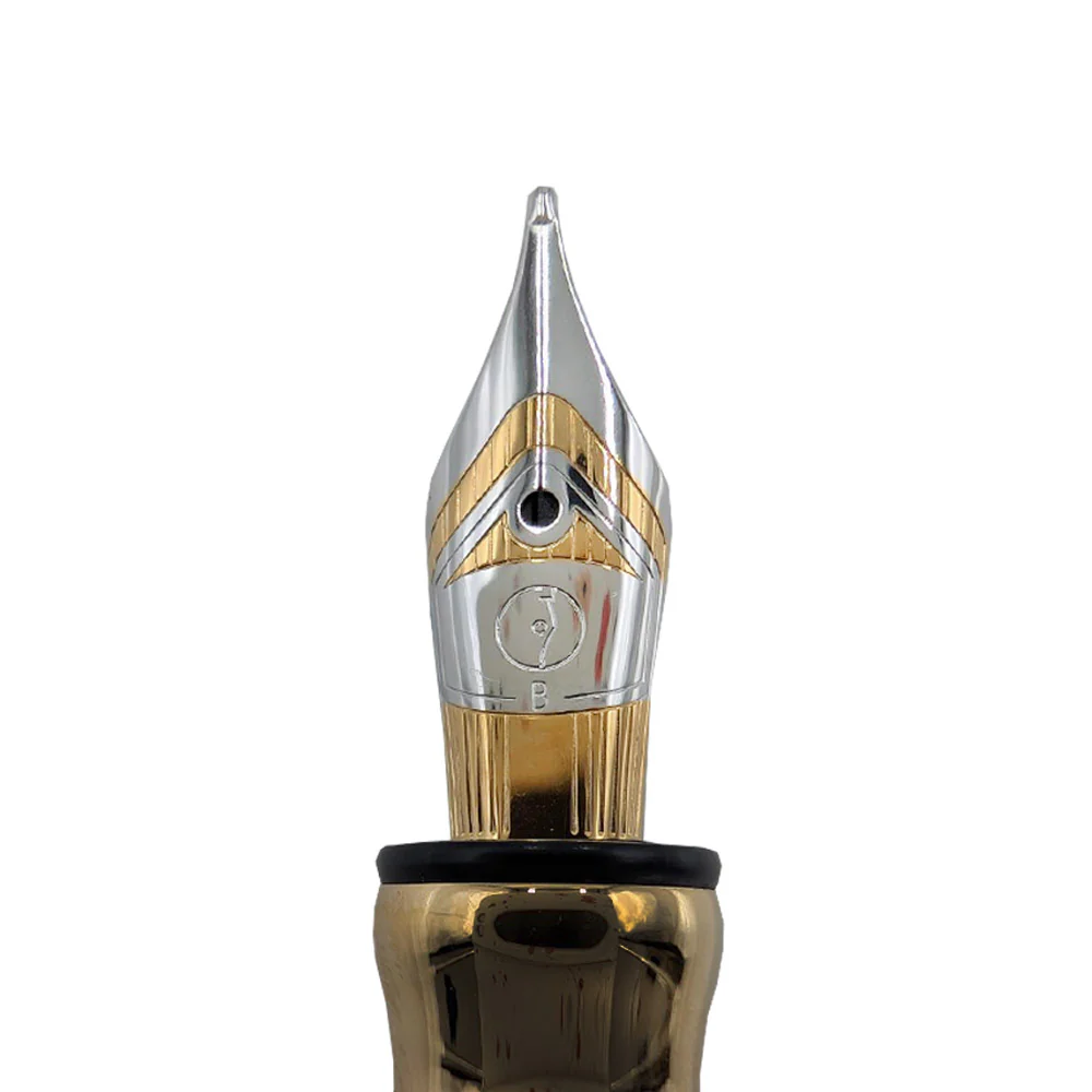 Otto Hutt design 06 Fountain Pen Nib Yellowgold Bicoloured