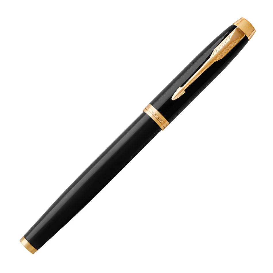 Parker IM Fountain Pen Black with Gold Trim - Image 3