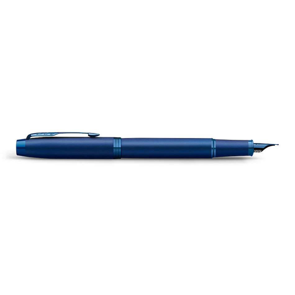 Parker IM Monochrome Blue Fountain Pen - Image 2
