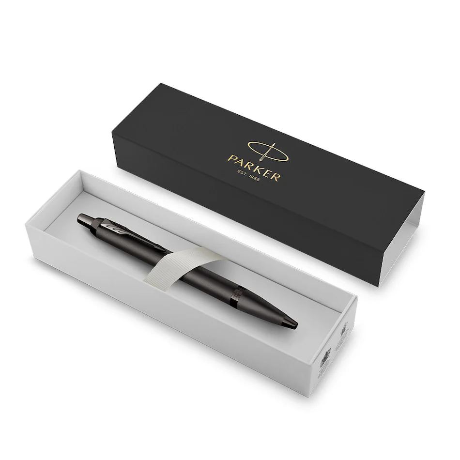 Parker IM Monochrome Titanium Ballpoint Pen - Image 2