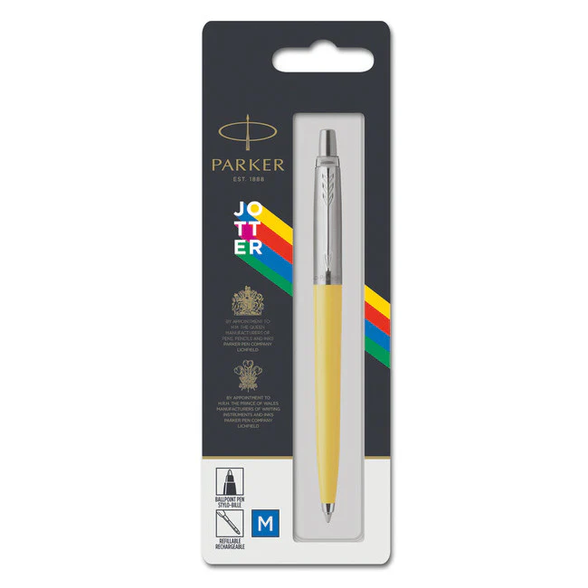 Parker Jotter Original Ballpoint Pen Yellow - Image 3