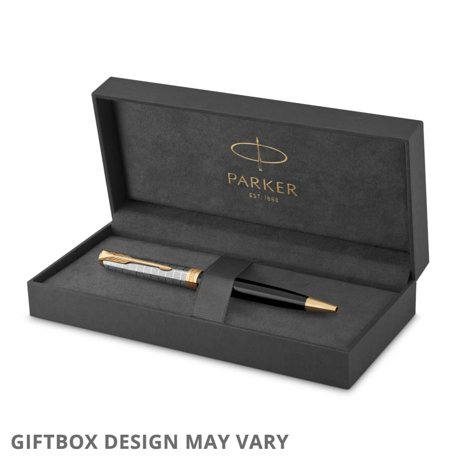 Parker Sonnet Ballpoint Pen Metal Black - Image 2