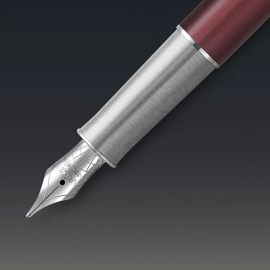 Parker Sonnet Fountain Pen Metal Red - Image 2